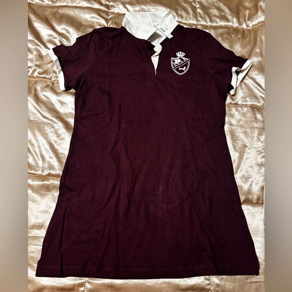 🐸PINK Victoria's Secret short sleeve Polo Dress - Picture 2 of 4